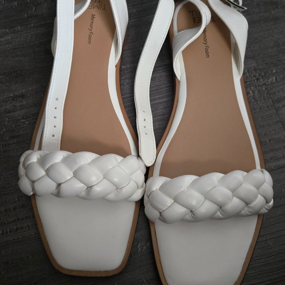 White women sandals